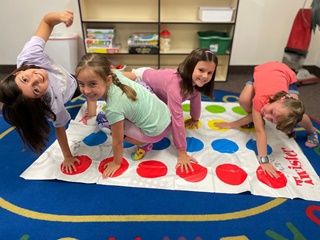 kids playing in afterschool program